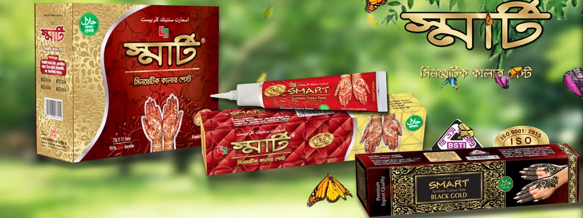 Smart Synthetic Colour Paste ( Mehedi)