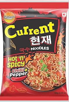 CURRENT NOODLES (HOT AND SPICY CHILLI+PEPPER)