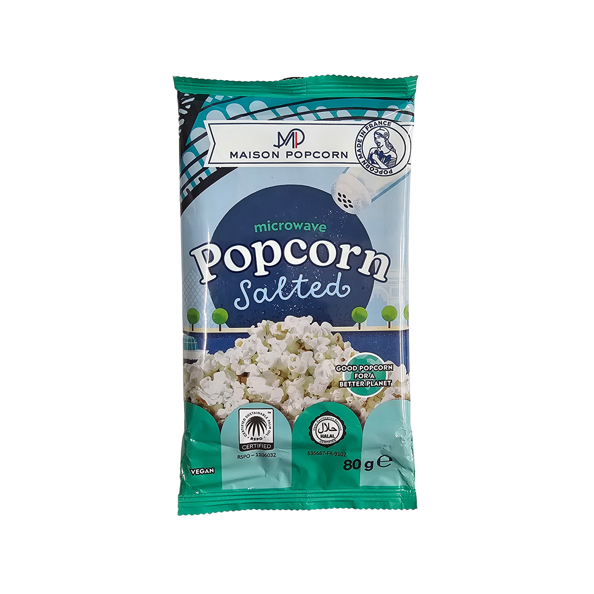 Microwave Popcorn Salted (Maison Popcorn)