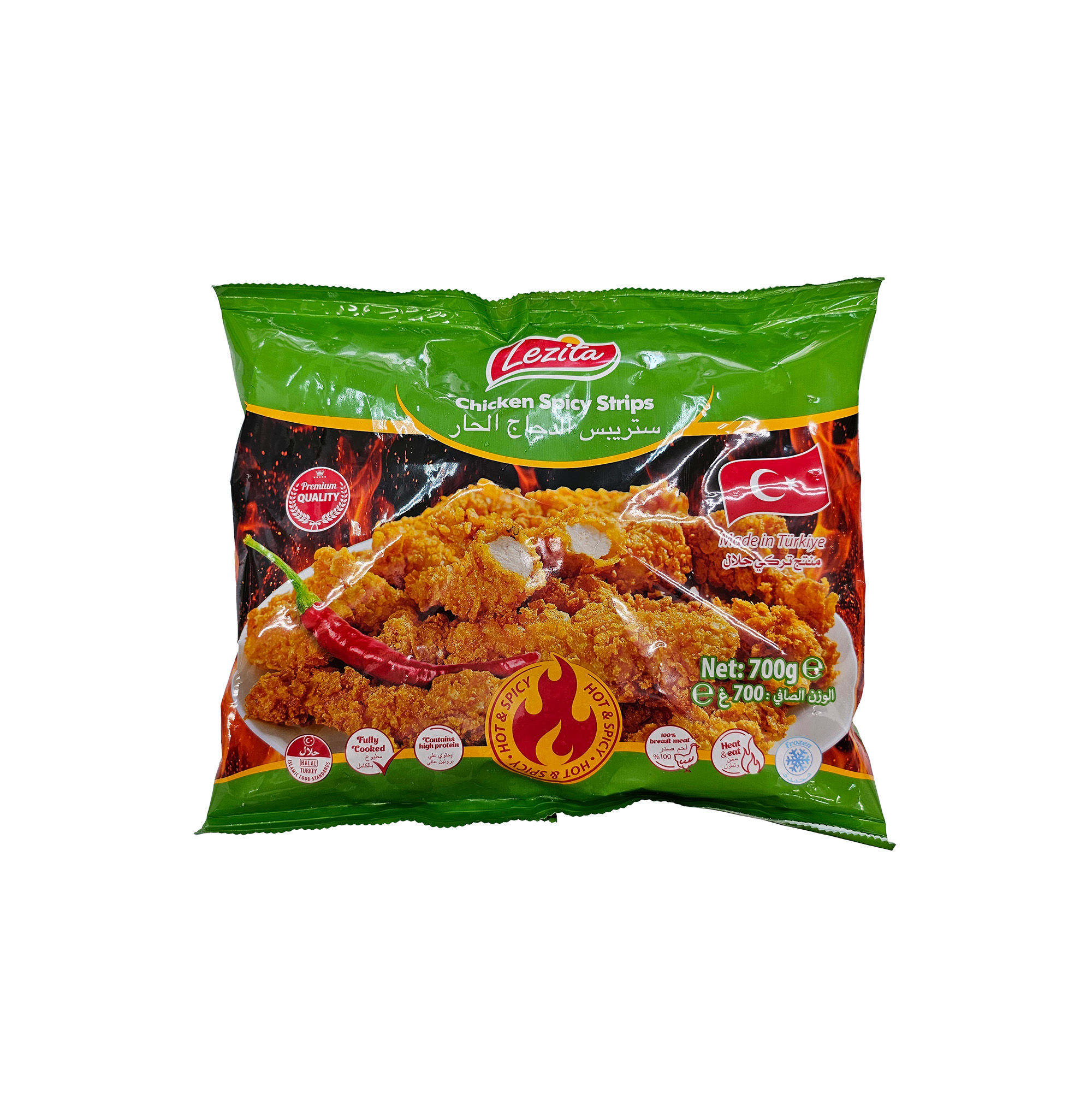 Chicken Spicy Strips  (Lezita) 700gm
