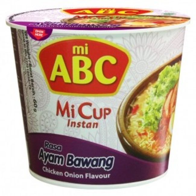 Cup Noodles :: Rasa Ayam Bawang/Chicken Onion Flavour (Mi ABC)