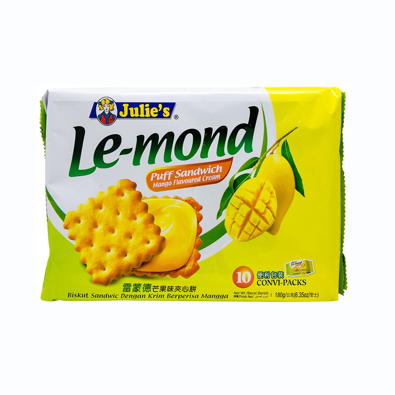 Biscuits / Puff Sandwich Cheddar Cheese Cream (Le-Mond)