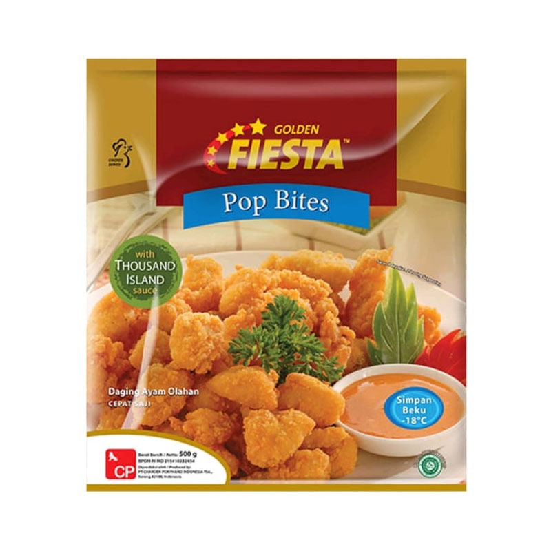 Golden Fiesta Pop Bites <Chicken/Ayam> With Thousand Island Sauce