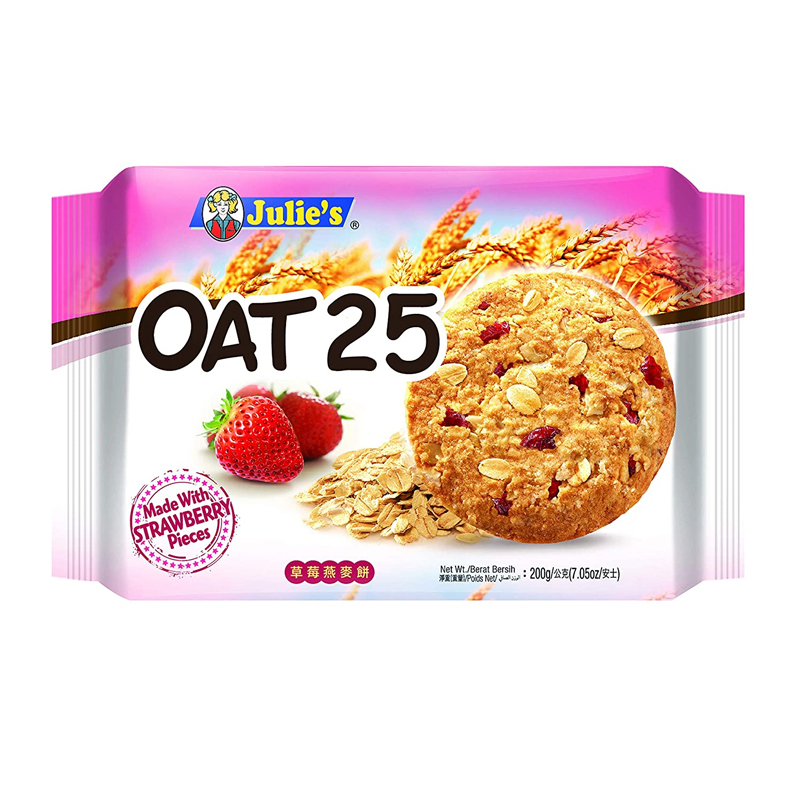 Biscuits Oat25 Strawberry (Julie's)