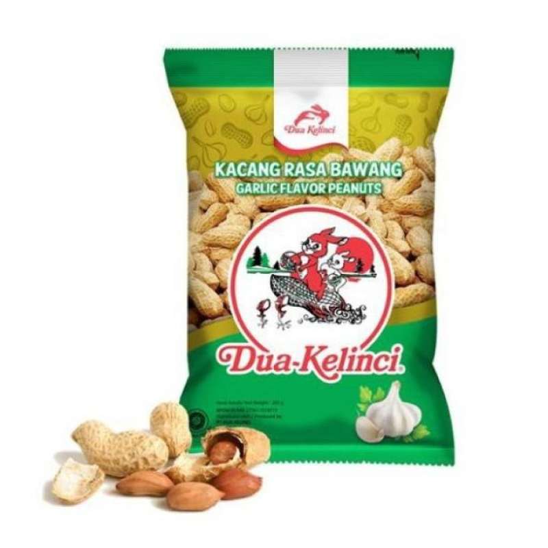 Kacang Rasa Bawang/Garlic Flavor Groundnuts (Dua-Kelinci)