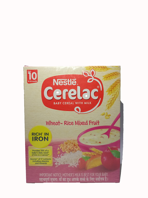 Cerelac (Wheat-Rice Mixed Fruit) (10 to 24 Months)